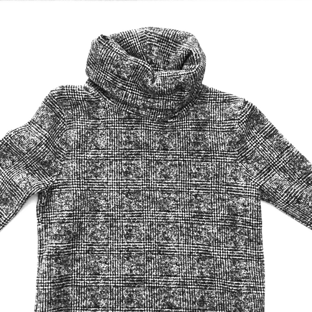 J.Crew plaid turtleneck sweater